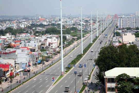 베트남TBO도로전경(빈로이교)2