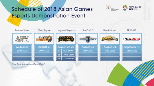 Asian Game_eSports_Competition-Schedule