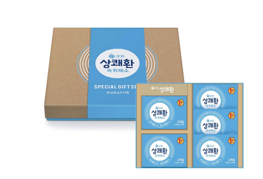 삼양사의 큐원 상쾌환 추석 선물세트