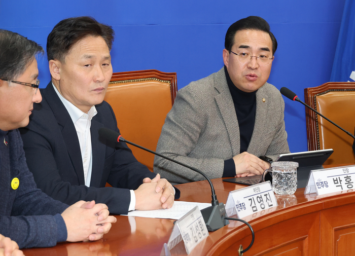민주당 민주연합 추진단 기자간담회