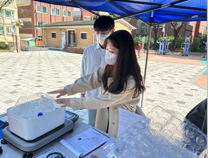 시흥시 댓골마을학교가 운영하는 시흥순환가게re100 현장