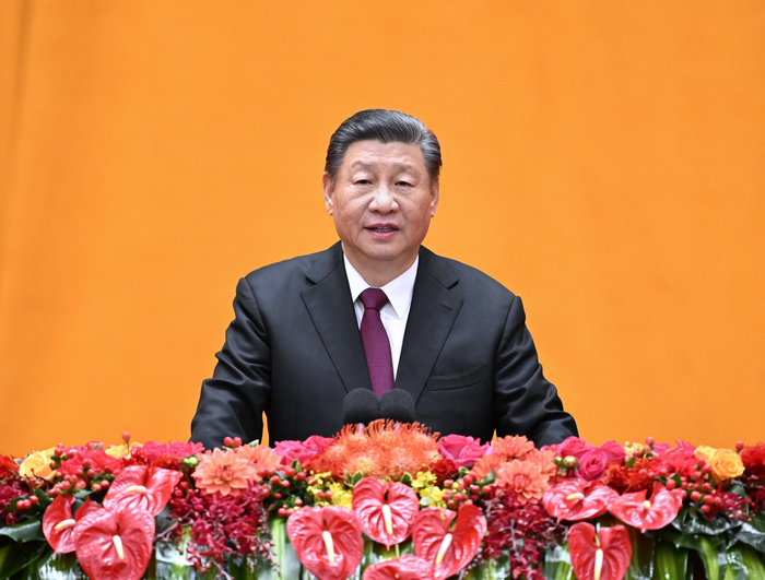 CHINA-BEIJING-CPC CENTRAL COMMITTEE-STATE COUNCIL-SPRING FESTIVAL-RECEPTION (CN)