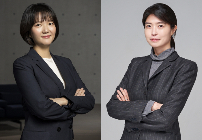 최수연 네이버 대표(왼쪽)과 정신아 카카오 대표 내정자.