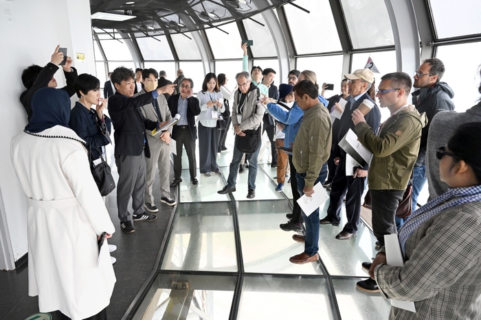 47개국 기자들 25일 안산시 시화호 조력발전소 달전망대 방문