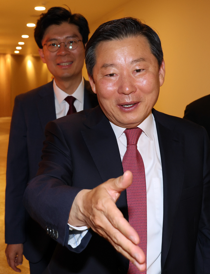 이철규 의원, 영입인재 낙천자들과 조찬모임
