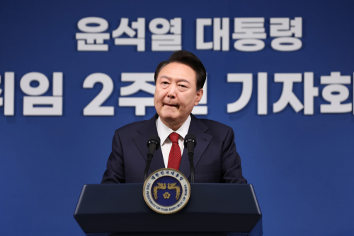 尹대통령 취임 2주년 기자회견 “공감 못해” 62.3%