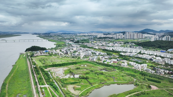 김포한강야생조류생태공원 전경