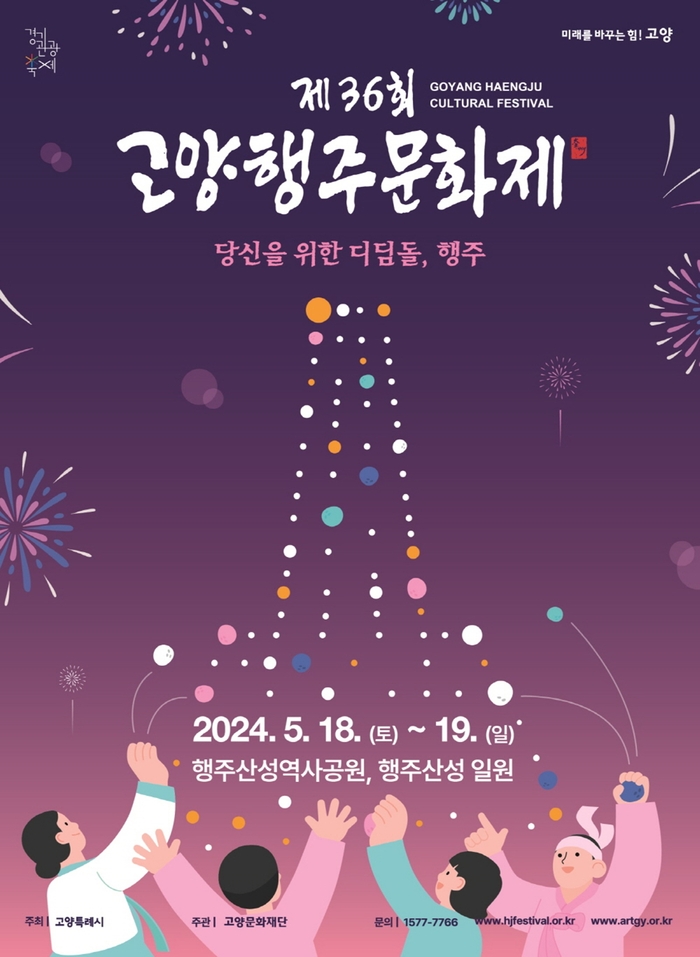 2024년 제36회 고양행주문화제 포스터