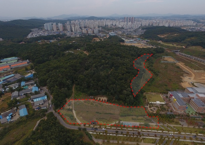 김포시 파크골프장 대상부지