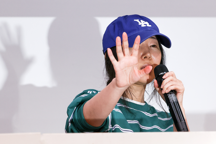 민희진 어도어 대표, 기자회견