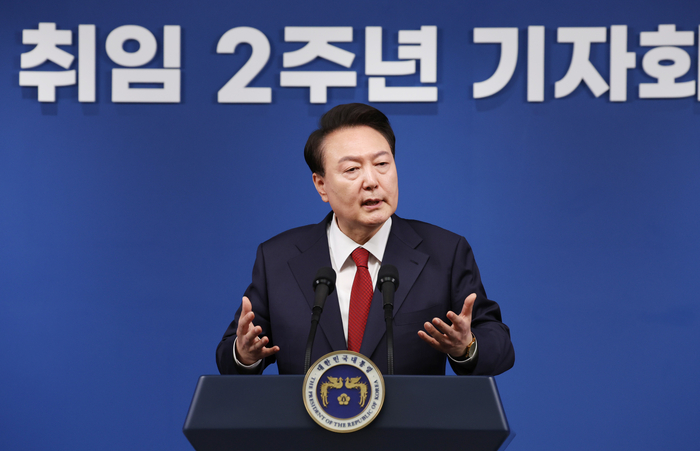 윤석열 대통령 취임 2주년 기자회견