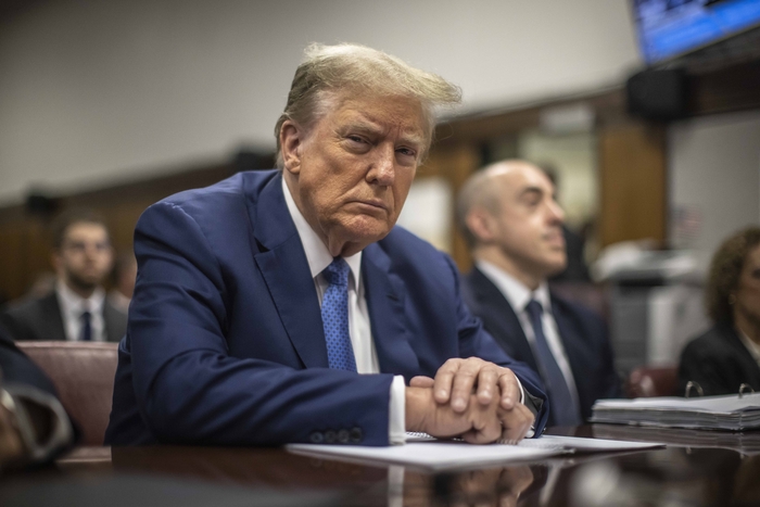 Trump Hush Money Photo Gallery