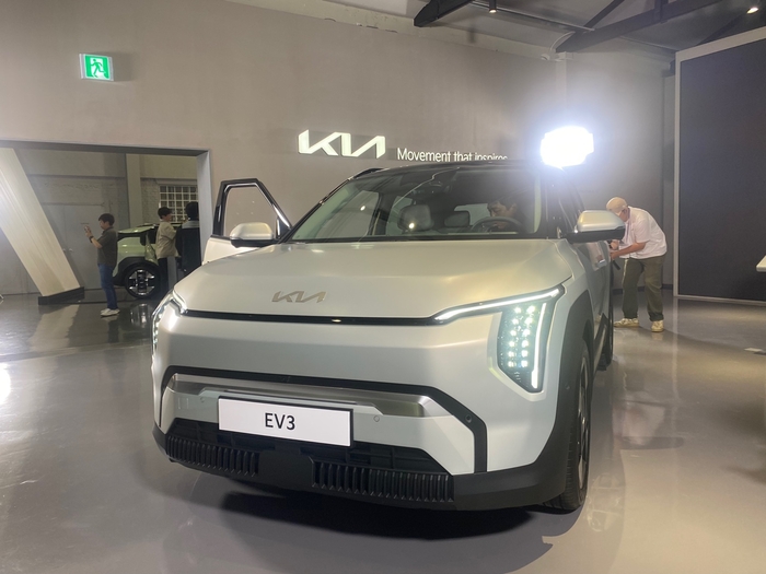 기아 EV3. 사진=이찬우 기자