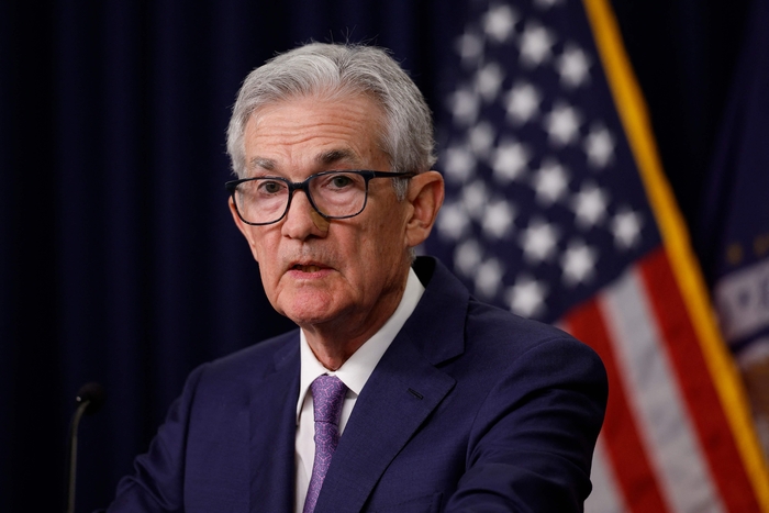 US-FED-CHAIR-JEROME-POWELL-HOLDS-AN-NEWS-CONFERENCE-ON-INTEREST