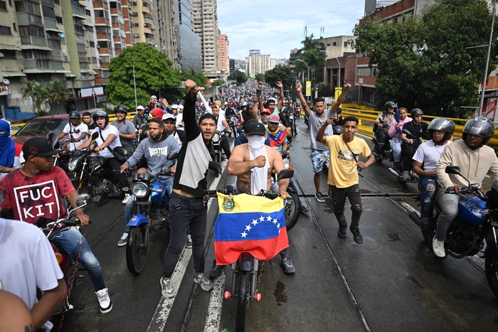 VENEZUELA-ELECTION-VOTE-AFTERMATH-PROTEST