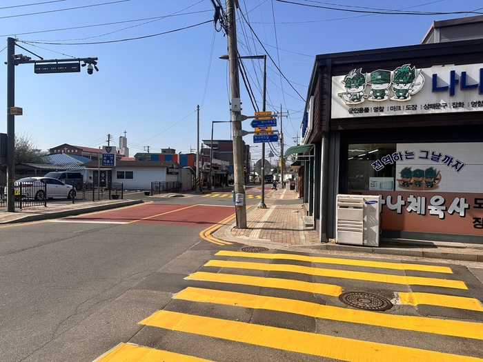 양주시 남면 신산리 거리