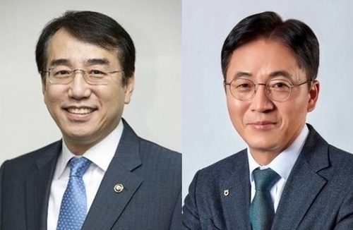 이석준 NH농협금융 회장, 이석용 농협은행장.