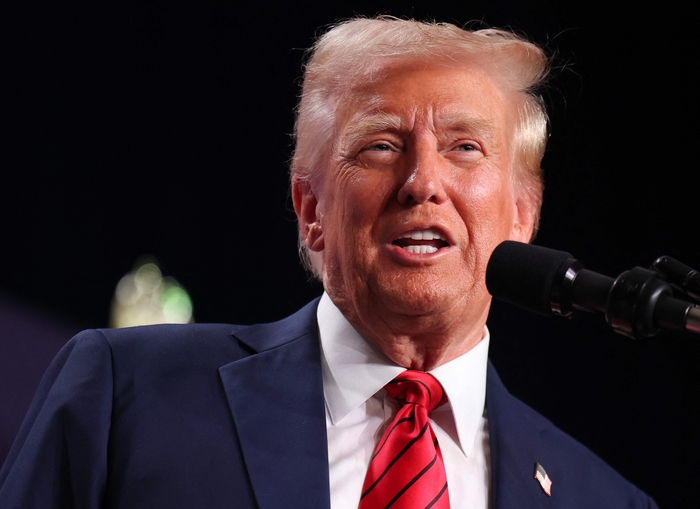 US-PRESIDENT-TRUMP-SPEAKS-AT-THE-HOUSE-GOP-CONFERENCE-IN-DORAL,