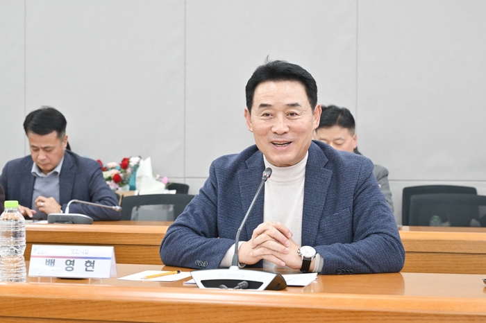 포천시 5일 '유승민 대한체육회장 당선인 초청 간담회' 개최- 백영현 포천시장