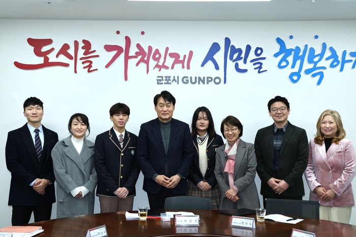 군포시-군포중앙고 1월7일 자율형 공립고 운영지원 협약 체결