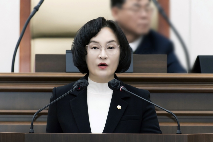 김현주 김포시의회 의원 제255회 임시회 제1차 본회의에서 5분 자유발언 발표