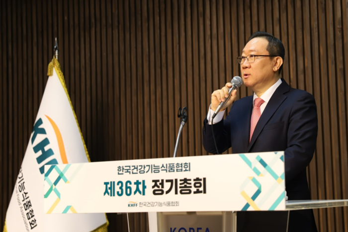 정명수 한국건강기능식품협회장