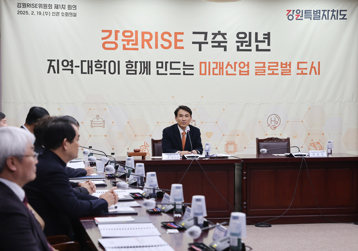 제1차 강원RISE위원회 회의