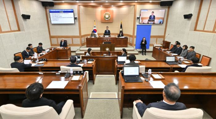 정선군의회 제305회 임시회 개회