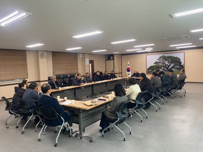 영월군 산솔면교육협의회 농촌유학 관계자 회의