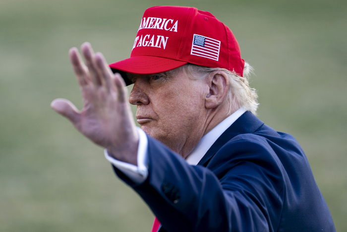 TRUMP DEPARTURE