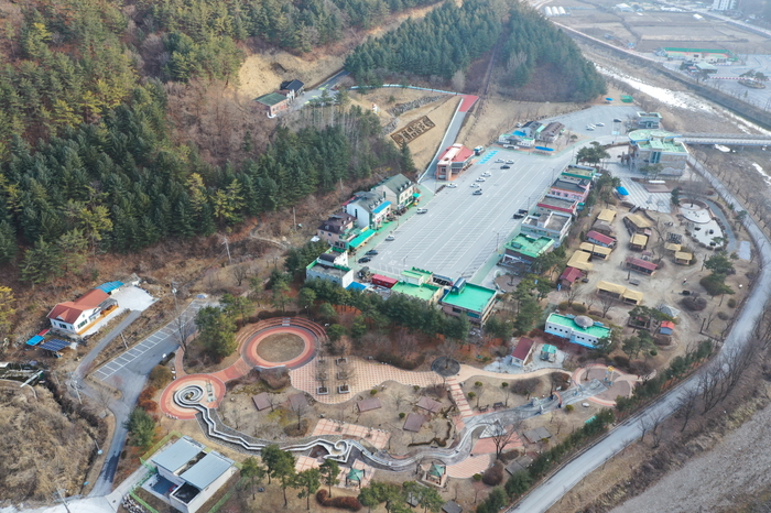 화암동굴 관광지 전경