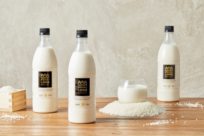 배상면주가의 '느린마을 막걸라' 제품. 사진=배상면주가