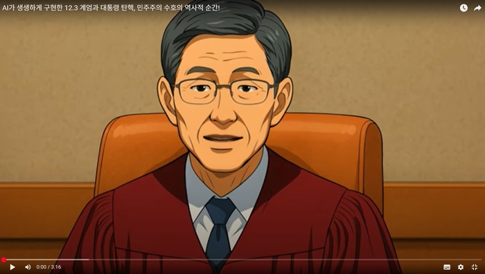 광주시, '헌재 탄핵 결정문' 애니메이션 제작