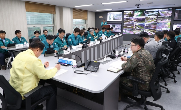 안양시 1일 '여름철 자연재난 예방대책 보고회' 개최