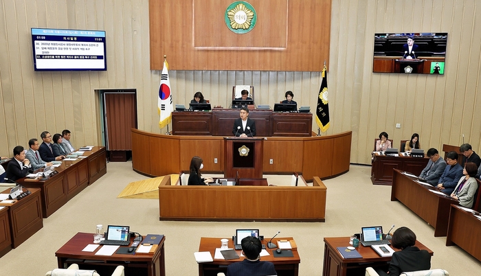 한채훈 의왕시의회 의원제310회 임시회 5분 자유발언