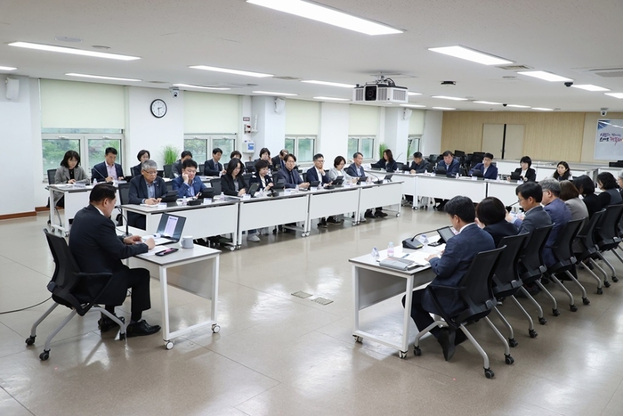 안양시 1일 '2025년 상반기 공약사업 추진 상황 보고회' 개최