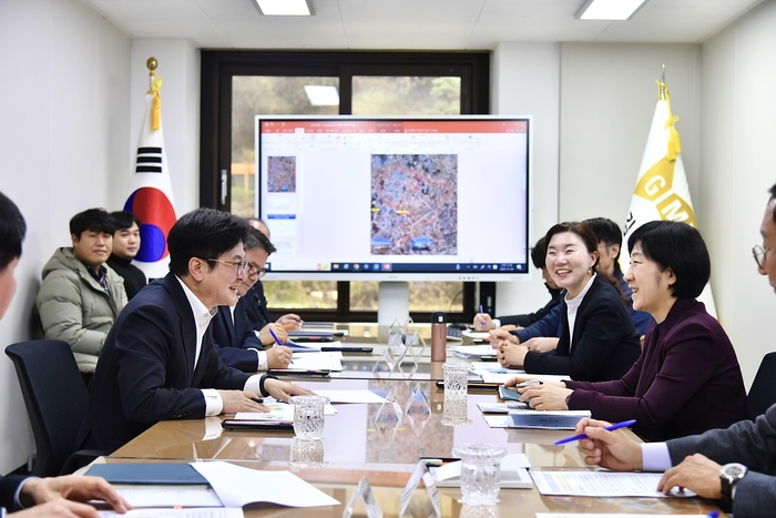 김포시-환경부장관 2023년 11월22일 '김포환경재생혁신복합단지 조성사업' 논의