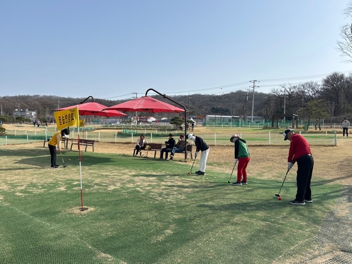 파주시 운정파크골프장 전경