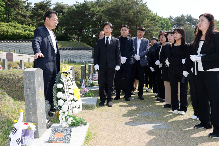 광산구 청년 공직자 '오월 정신 계승' 다짐