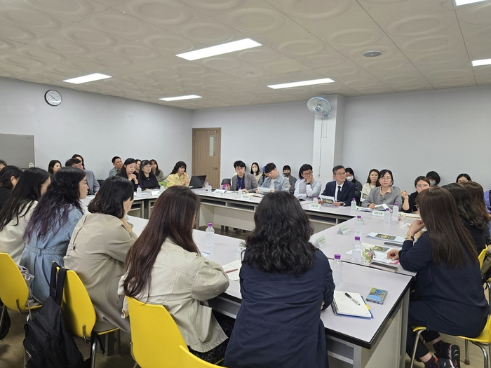 '부곡커뮤니티센터 건립공사 관련 통학로 안전대책 유관기관 협의회' 15일 의왕덕성초등학교에서 회의 개최