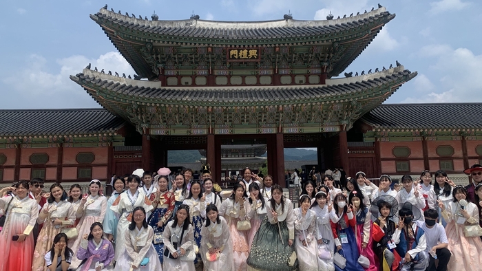 부천시 제20회 부천국제청소년 홈스테이 경복궁 견학