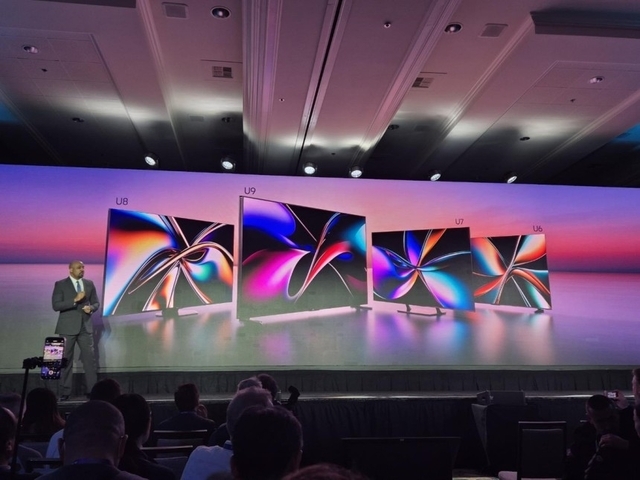 CES 2025에서 진행된 하이센스의 프레스 콘퍼런스 모습. 연합뉴스