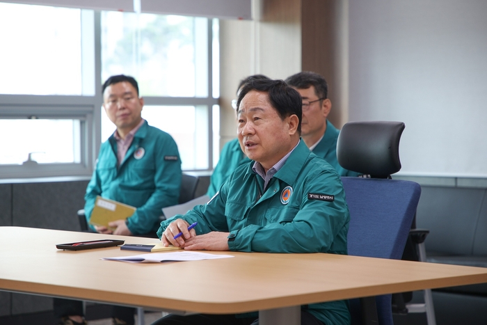 주광덕 남양주시장 21일 배수관리시설-수해 취약지역 현장 점검