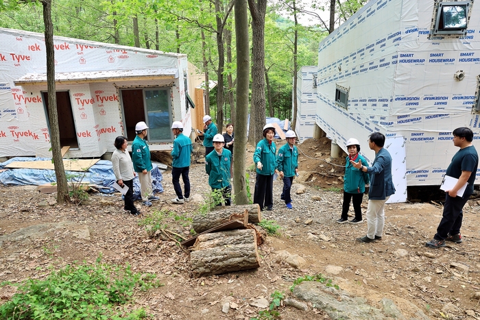 의왕시의회 23일 행감 대비 바라산 자연휴양림 공사 현장 로드체킹