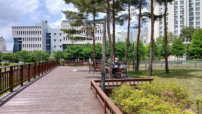의정부시 송산3동 '다목적 쉼터'