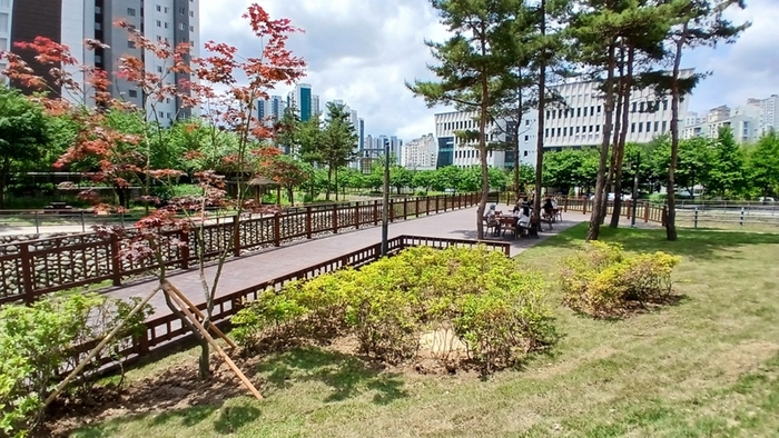 의정부시 송산3동 '다목적 쉼터'
