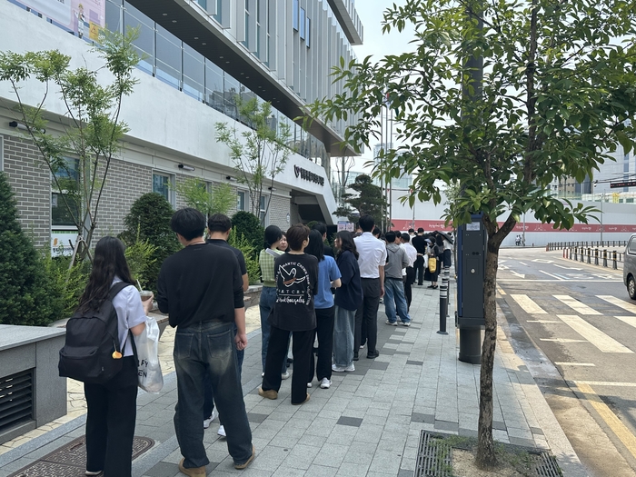 영등포동 사전투표소 현장