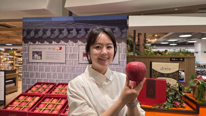 안동명품사과 '에이플' 현대백화점 신규 론칭