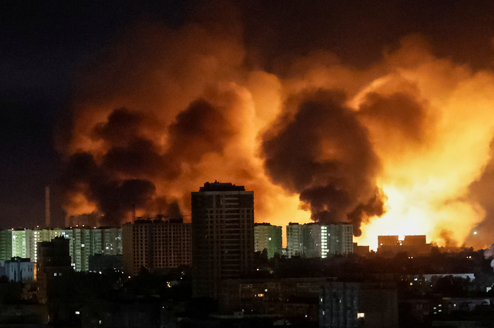 UKRAINE-CRISIS/ATTACK-KYIV