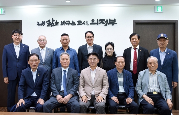 의정부시 6월 호국보훈의 달 보훈단체장 간담회 개최